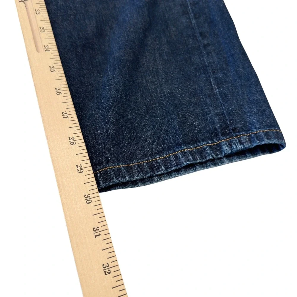 Lucky Brand Mens Jeans Dark Olin Wash Denim Size 36W 30L Straight Leg